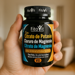 Citrato de Magnesio + Citrato de Potasio + Cloruro de Magnesio