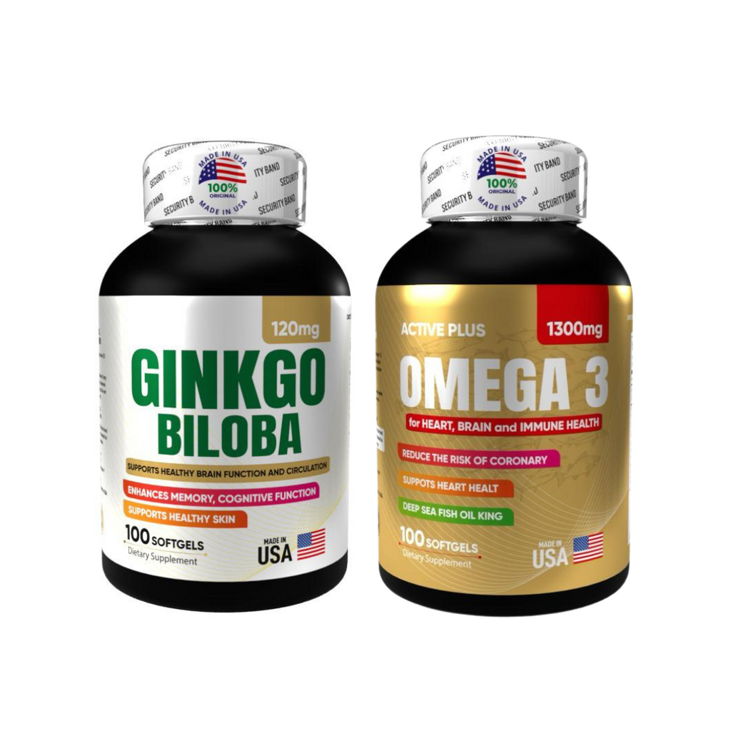 Combo Omega 3 + Gingko Biloba (Americanos)
